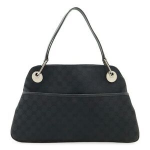 Gucci Canvas Black Shoulder Bags